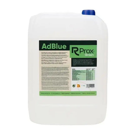 AdBlue 10 litri con beccuccio. Additivo RC Prox Green per la riduzione delle emissioni nei veicoli dotati di motori diesel con tecnologia SCR.