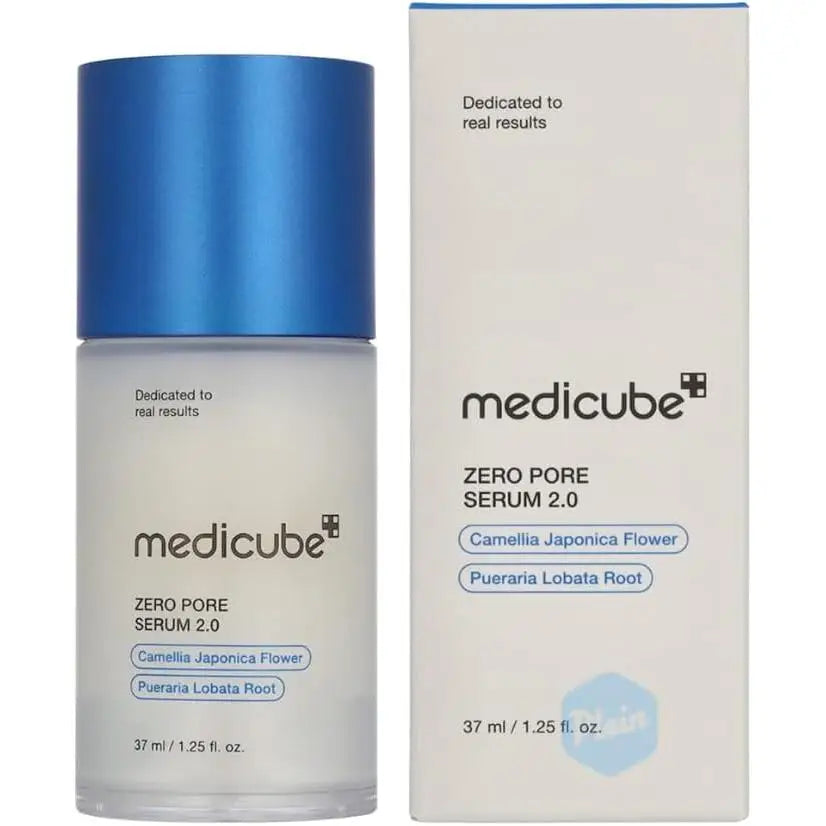 medicube Zero Pore Serum 2.0 | Siero Anti-Pori con Camellia Japonica, Centella Asiatica ed Estratto di Funghi | Controllo del Sebo e Pori Ridotti | Pelle Mista e Grassa | Cosmetici Coreani | 37ml