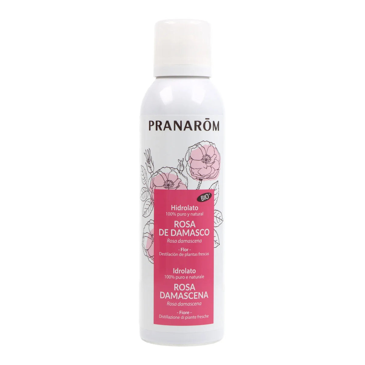 Pranarom Idrolato di Rosa Damascena Biologica 150ml