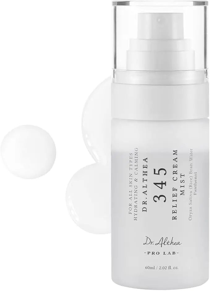 Dr. Althea Mist 345 - Spray viso idratante, lenitivo e rigenerante - Per tutti i tipi di pelle - 60 ml 100 ml