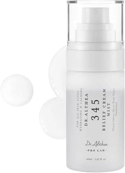 Dr. Althea Mist 345 - Spray viso idratante, lenitivo e rigenerante - Per tutti i tipi di pelle - 60 ml 100 ml