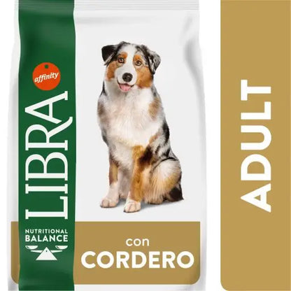 Libra Dog Cibo per Cani Adulti al Carne di Agnello (Cani, Cibo, Cibo) - 14 KG