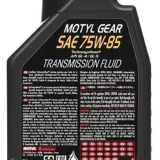 MOTUL MOTYLGEAR 75W-85W 
 Lubrificante per cambio 
 Tecnosintesi ® 
 Contenitore da 1 litro.