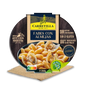 Cartella portapacchi Fabes con clams 7 unità da 350 piatti tradizionali gourmet pronti per ricette, senza glutine con 2% di olio extra vergine, ingredienti naturali al 100% e senza additivi conservanti.