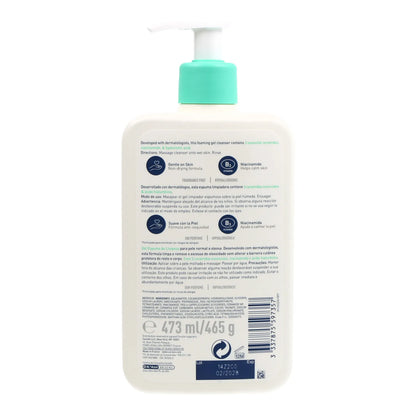 Cerave Gel detergente schiumoso per pelle normale e grassa 473 ml