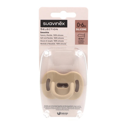 Ciuccio fisiologico in silicone Suavinex 0-6m