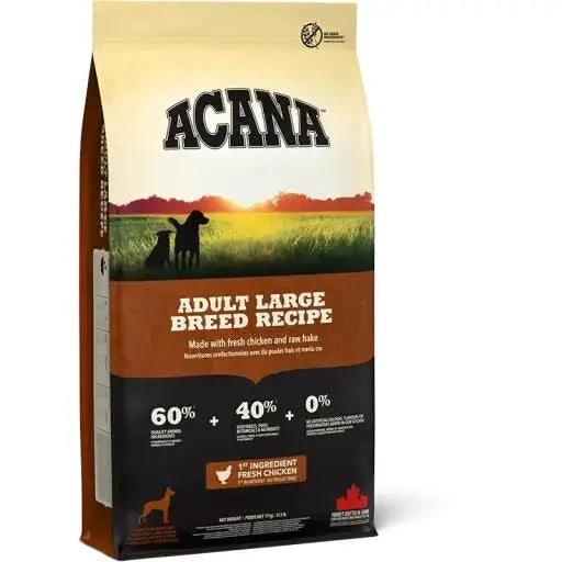 Acana Chicken Adult Large Breed Cibo per Cani di Taglia Grande (Cani, Cibo, Alimentazione) - 17 Kg