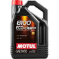 MOTUL 8100 ECO-CLEAN+ 5W-30. 
 Olio lubrificante per motori a benzina e diesel Euro 4, 5 e 6 
 100% sintetico 
 Contenitore da 5 litri.