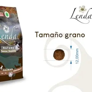 Lenda Senior Mobility - Cibo Naturale per Cani Senior - Ricco di Tacchino e Supporto per le Articolazioni