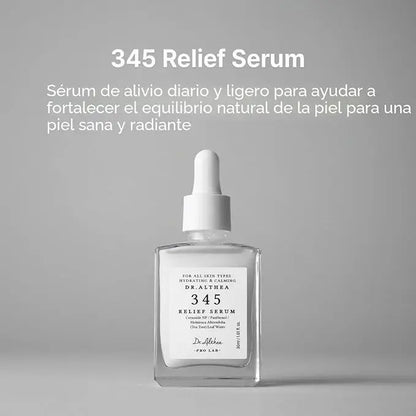 Dr. Althea - Siero Viso 345 con Acido Ialuronico e Niacinamide per Idratazione Profonda e Rigenerazione Cellulare, Texture Leggera e Non Grassa