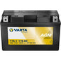 VARTA T7B-BS 7AH 120A +I 
 POWERSPORTS AGM 507 901 012 
 Misure: 
 Lunghezza 150 mm 
 Larghezza 66 mm 
 Altezza 94 mm