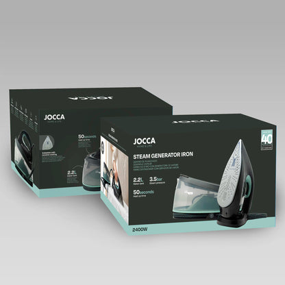 Centro di Stiratura Jocca 2400W, 3,5 Bar con Serbatoio da 2,2L