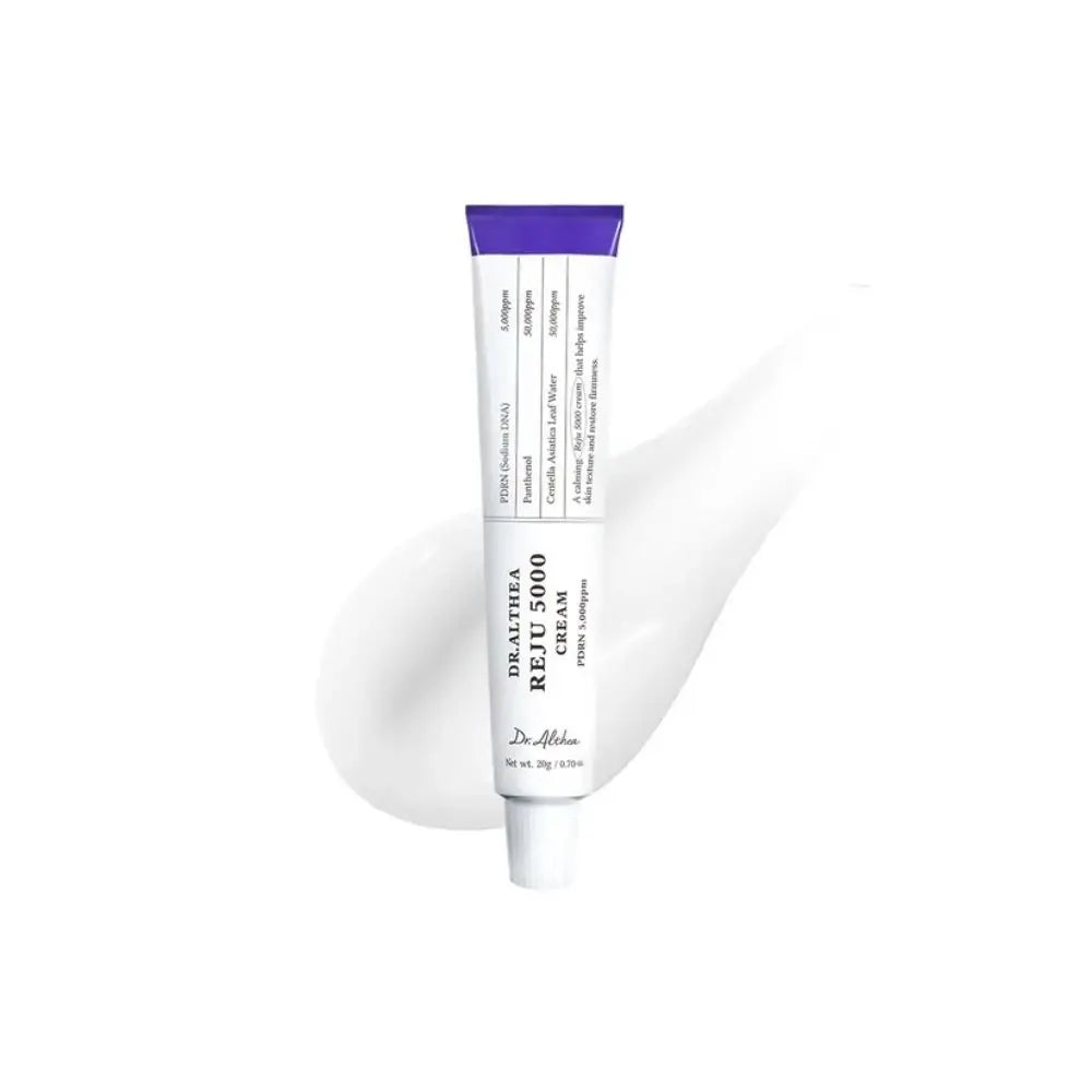 Dr. Althea PDRN Reju 5000 Cream 20 g | Crema leggera con 5000 ppm di PDRN, pantenolo, centella e triplo acido ialuronico per sollievo intensivo e tonicità