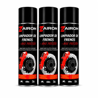 Spray Pulitore Freni 500 ml, Pulisce Freni e Frizione, Asciugatura Rapida Senza Residui, Sgrassatore di Alta Qualità per Auto e Moto - Zairom