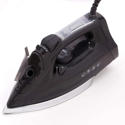 JATA PL622C Ferro da Stiro a Vapore 3000W – Piastra in Ceramica – Potenziamento Vapore 220g – Vapore Continuo 50g/min – Vapore Verticale – Anticalcare e Antigoccia