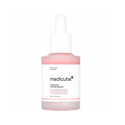 Medicube PDRN Pink Peptide Serum 30 ml | Siero idratante illuminante con PDRN (DNA di salmone), peptidi e niacinamide