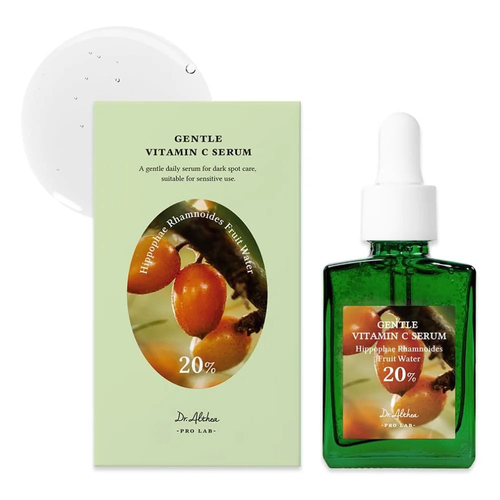 DR. ALTHEA Siero Delicato alla Vitamina C 30 ml | Siero Delicato alla Vitamina C con Niacinamide ed Estratto di Olivello Spinoso