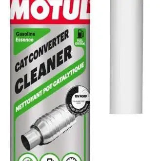 MOTUL Detergente per Convertitore Catalitico 
 Detergente per Convertitore Catalitico del Motore a Benzina 
 Additivo da aggiungere alla benzina 
 Contenitore da 300 ml