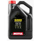 MOTUL 5000 10W-40 4T 
 Lubrificante per motori a 4 tempi di motociclette. 
 HC–TECH ®   – Semisintetico 
 Tecnologia HC-TECH ® 
 Contenitore da 4 litri.
