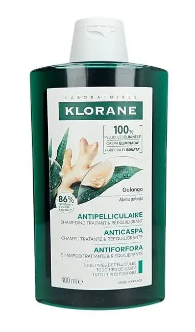 Klorane Shampoo riequilibrante al galanga 400 ml
