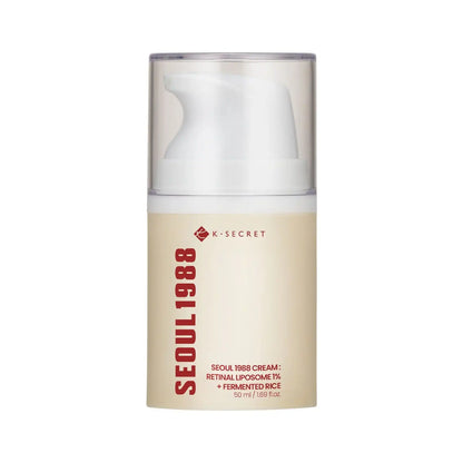 K-Secret SEOUL 1988 Crema Retinal Liposoma 1% + Riso Fermentato 50 ml Anti-età Coreana