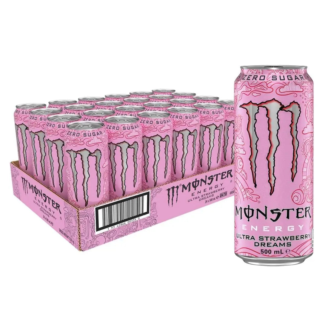 Monster Energy originale di Spagna, tanti modelli, bevanda energetica gusto nazionale, alta qualità, 8 o 24 lattine (verde, blu, bianco, UltraFiesta, Mango, Bad Apple, Assault Gold, Lewis Hamilton, Ultra Paradise). Visita il