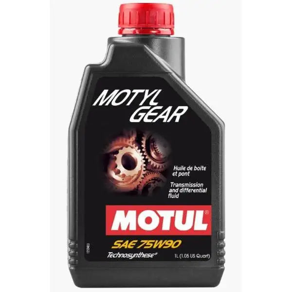 MOTUL MOTYLGEAR 75W-90. 
 Lubrificante per cambio e differenziale 
 Tecnosintesi ® 
 Contenitore da 1 litro.