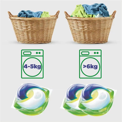Detersivo liquido Ariel All-in-1 Pods – Confezione da 3 da 26+9 (Totale 105 capsule x 35 g = 1995 grammi) |   Pulizia profonda, dosaggio facile, per lavatrice