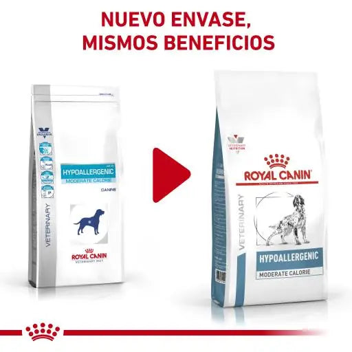 Royal Canin Cibo per Cani Ipoallergenico a Calorie Moderate - 14 KG