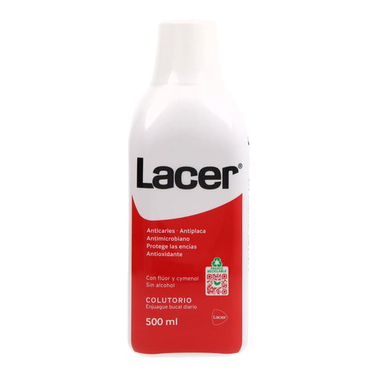 Lacer Collutorio senza alcool per l'igiene orale 500 ml