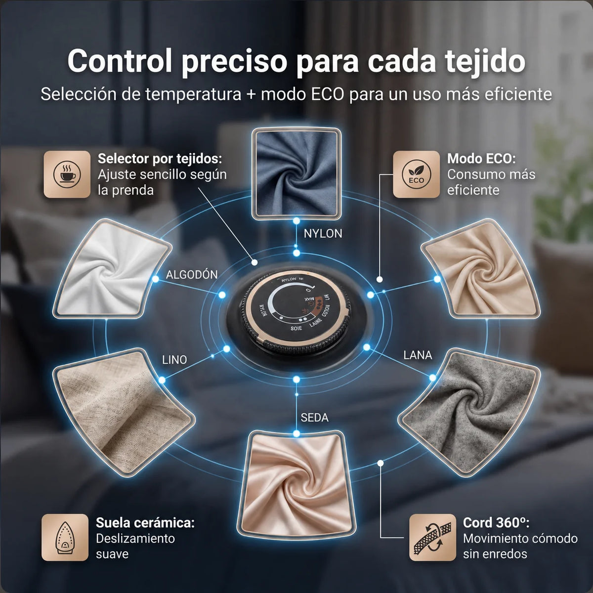Ferro da Stiro con Caldaia Maxivapore Tenace Black 3100W – 8 Bar di Pressione, Serbatoio 2L e Filtro Anticalcare – Sistema Stirante Professionale a Vapore