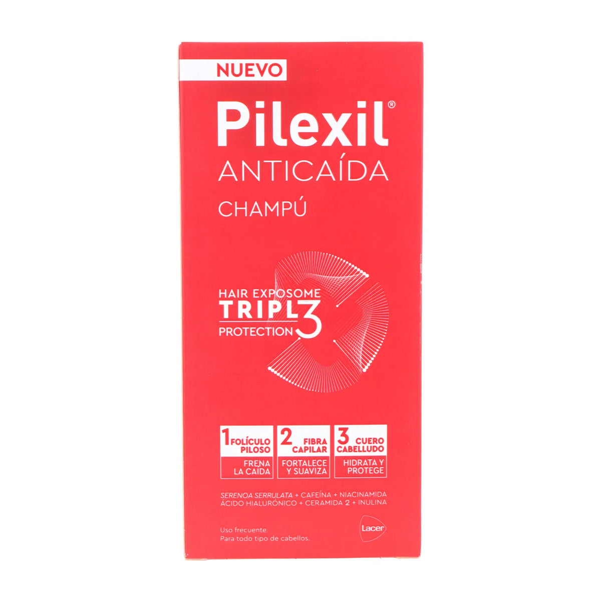 Pilexil Shampoo Triplo Anticaduta 450ml
