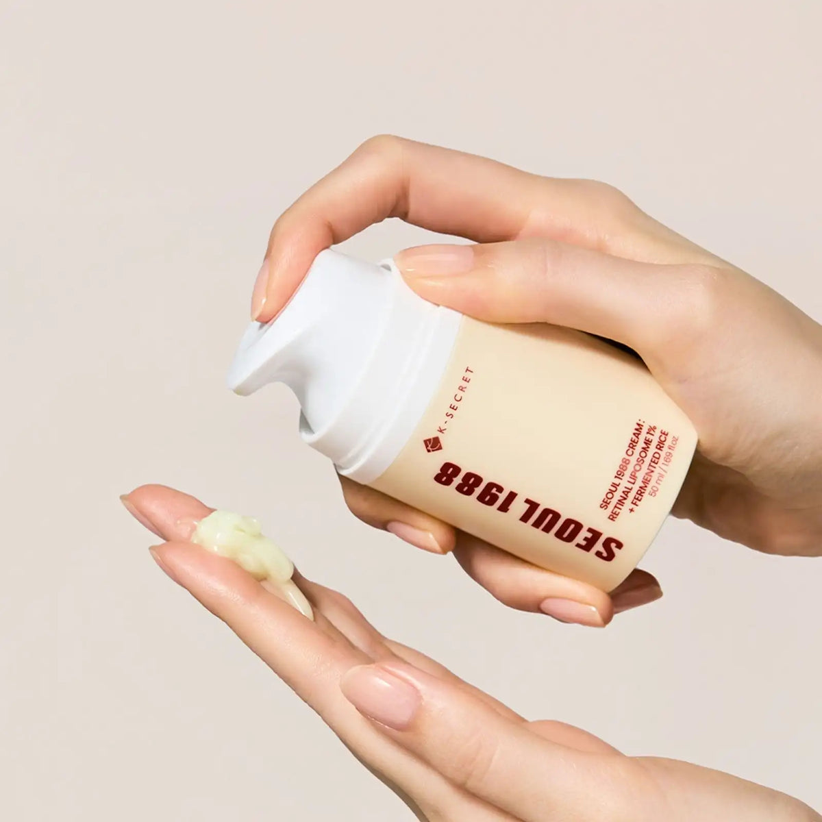 K-Secret SEOUL 1988 Crema Retinal Liposoma 1% + Riso Fermentato 50 ml Anti-età Coreana