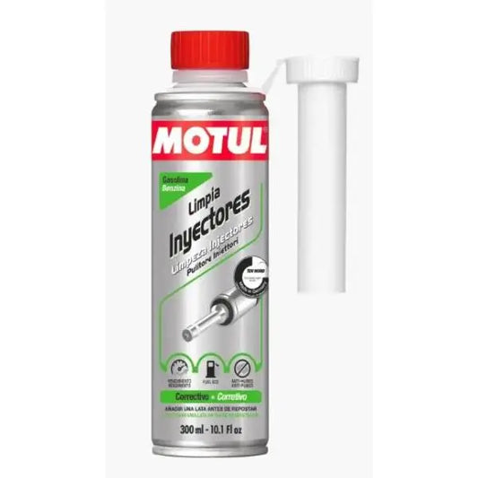 MOTUL INIETTORI BENZINA PULITI 
 Sistema di alimentazione e pulitore per iniettori 
 Additivo ad azione immediata da aggiungere alla benzina 
 Per motori a benzina - Iniezione o carburatore