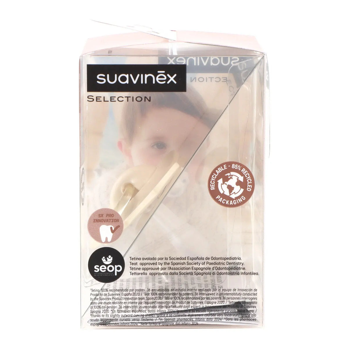 Suavinex Ciuccio Fisiologico Premium in Silicone 6-18m