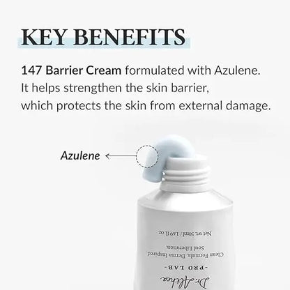 Dr. Althea 147 Barrier Cream - Crema Barriera all'Azulene con 4 Ceramidi e 7 Tipi di Acido Ialuronico