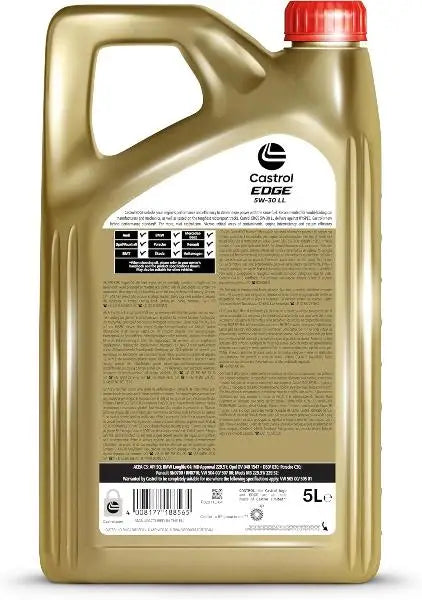 CASTROL EDGE 5W30 LL Lubrificante Motore 5 litri