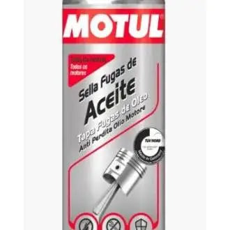 Perdite di olio MOTUL SELLA 
 Sigillante per perdite di olio motore per fermare le perdite 
 perdite d'olio 
 Additivo sigillante da aggiungere all'olio motore 
 Per circuiti di lubrificazione chiusi