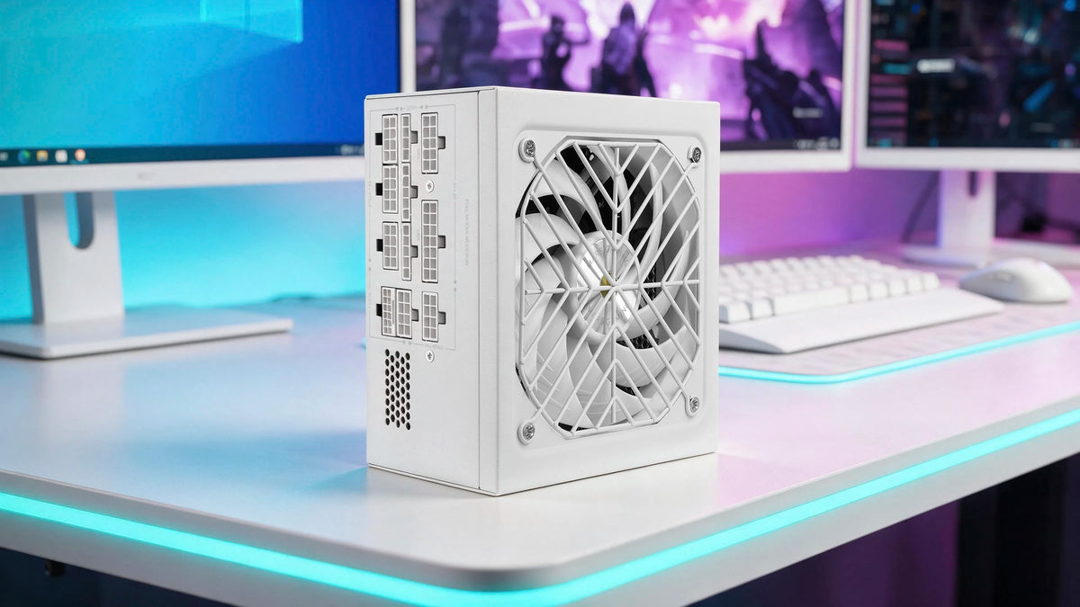 Mars Gaming MPT850 Alimentatore Full Modular 850W 80Plus Platinum, Garanzia di 12 Anni, Compatibile con ATX 3.1 e PCIe 5.1, Efficienza del 92%, DC-DC LLC SMD, Condensatori Giapponesi Toshin Kyogo 105°C, Alimentatore per PC N
