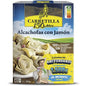 Caricatore di Carciofo con Prosciutto 10 Unità da 260 g Piatti Pronti in 1 Minuto, Ingredienti 100% Naturali, Senza Glutine, Conservanti, Additivi o Aromi.