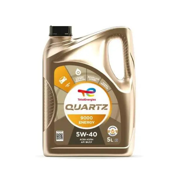 TOTAL QUARTZ 9000 ENERGY 5W-40 5 Litri Lubrificante per Motore.