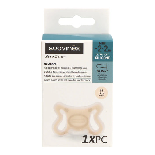 Suavinex Sx Pro Zero Zero Mini Succhietto Fisiologico in Silicone