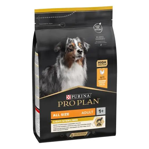 Purina Pro Plan All Size Adulto Light/Sterilizzato Optiweight Ricco di Pollo - 14 KG