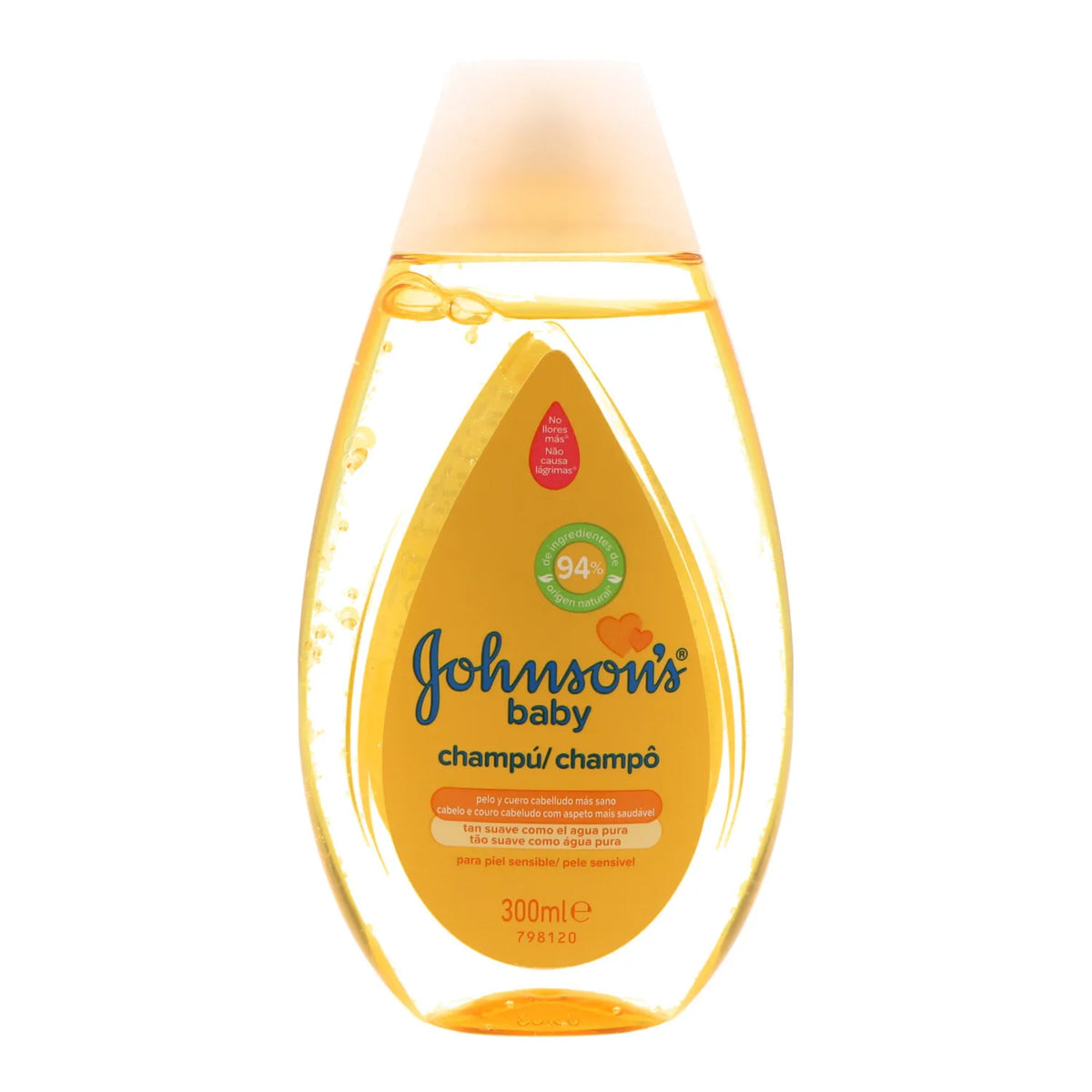 Shampoo classico Johnson's Baby Gold 300 ml