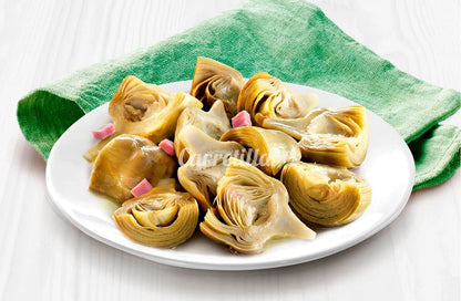 Caricatore di Carciofo con Prosciutto 10 Unità da 260 g Piatti Pronti in 1 Minuto, Ingredienti 100% Naturali, Senza Glutine, Conservanti, Additivi o Aromi.