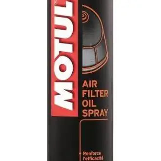 MOTUL MC CARE A2 SPRAY OLIO PER FILTRO ARIA 
 Spray lubrificante per filtri aria in schiuma. 
 Motocross, Enduro, Trial, Trail, Strada, ATV... 
 Spray 
 Contenitore da 400 ml
