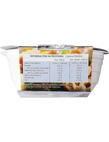 Freccia per insalata di pasta con atono 240gr 8U.