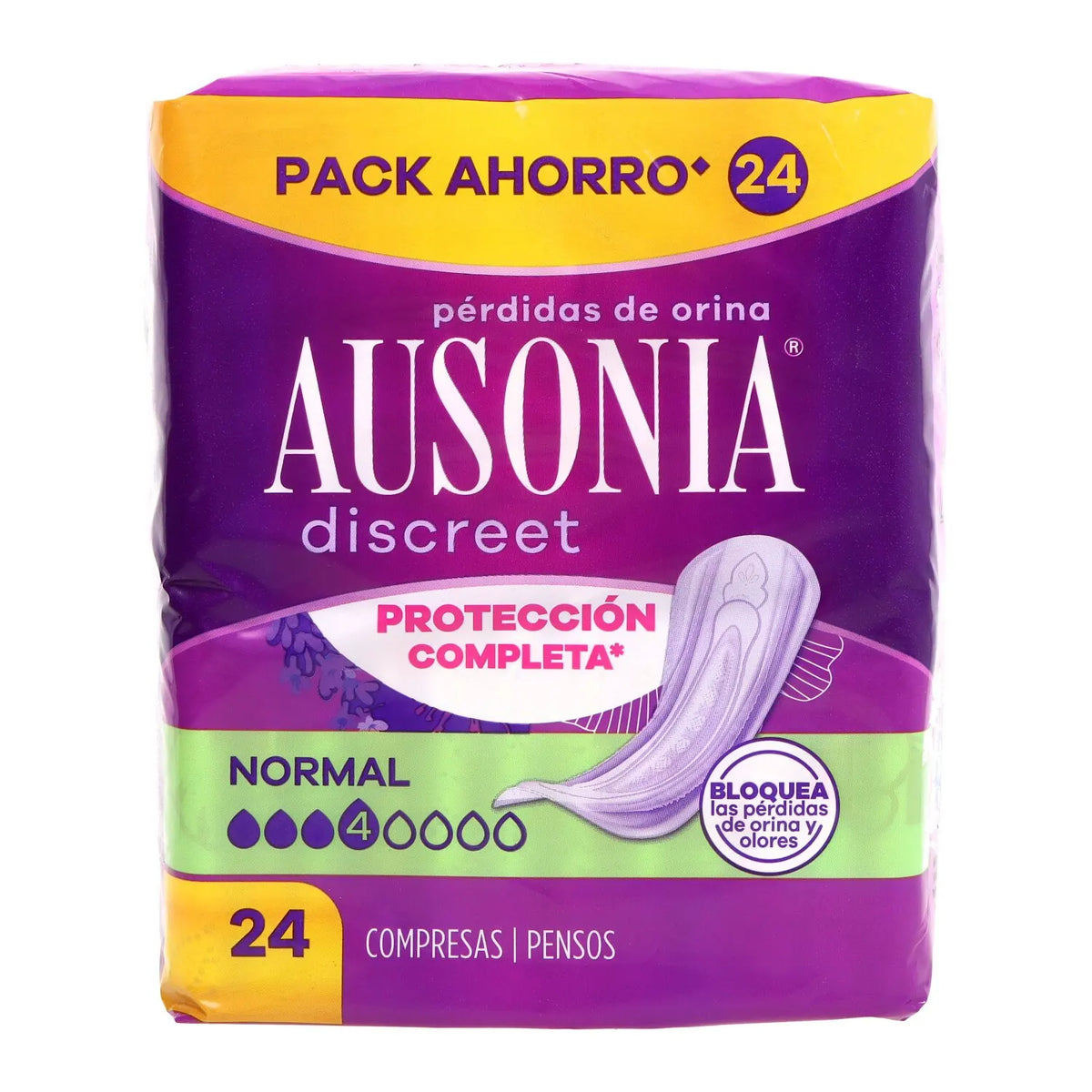 Ausonia Discreet Assorbenti per Incontinenza Normale 24 Unità