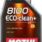MOTUL 8100 ECO-CLEAN+ 5W-30 
 Olio lubrificante per motori a benzina e diesel Euro 4, 5 e 6 
 100% sintetico 
 Contenitore da 1 litro.