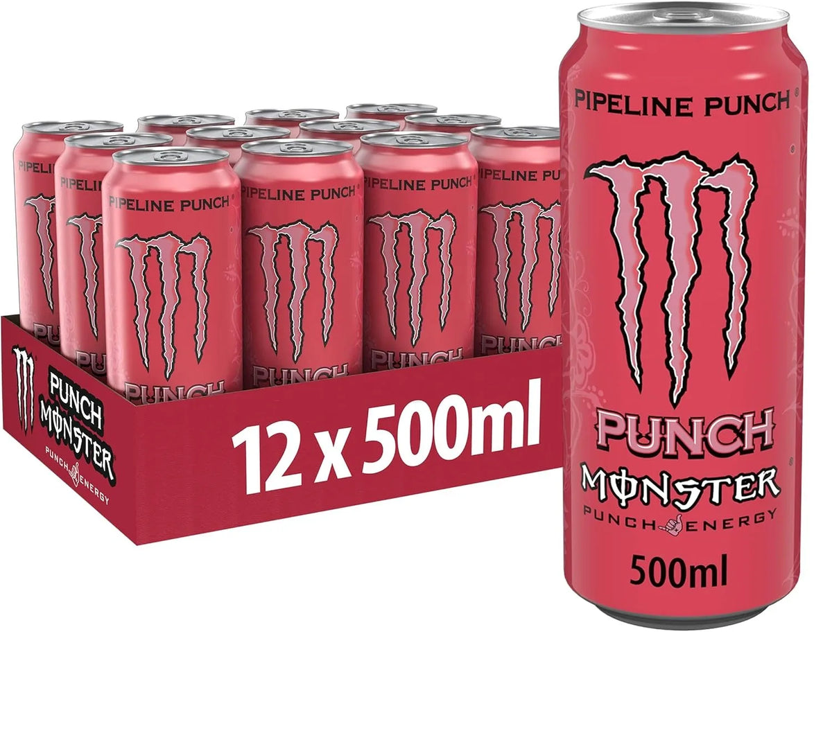 MONSTER PIPELINE PUNCH lattine da 500 ml - Confezione da 12 unità o Scatola da 24 unità